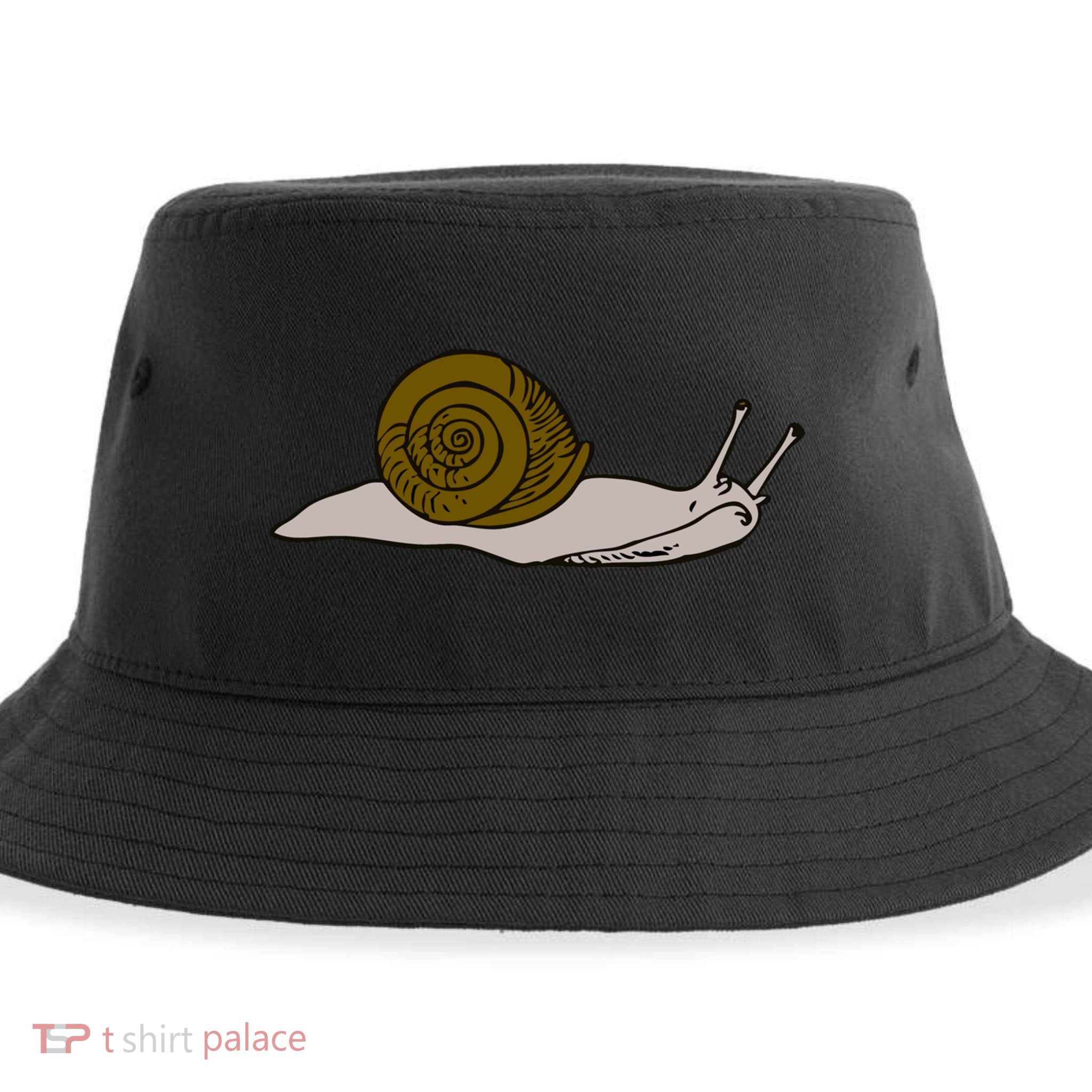 Just Really Like Snails Snail Lover Gift Sustainable Bucket Hat