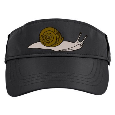 Just Really Like Snails Snail Lover Gift Adult Drive Performance Visor