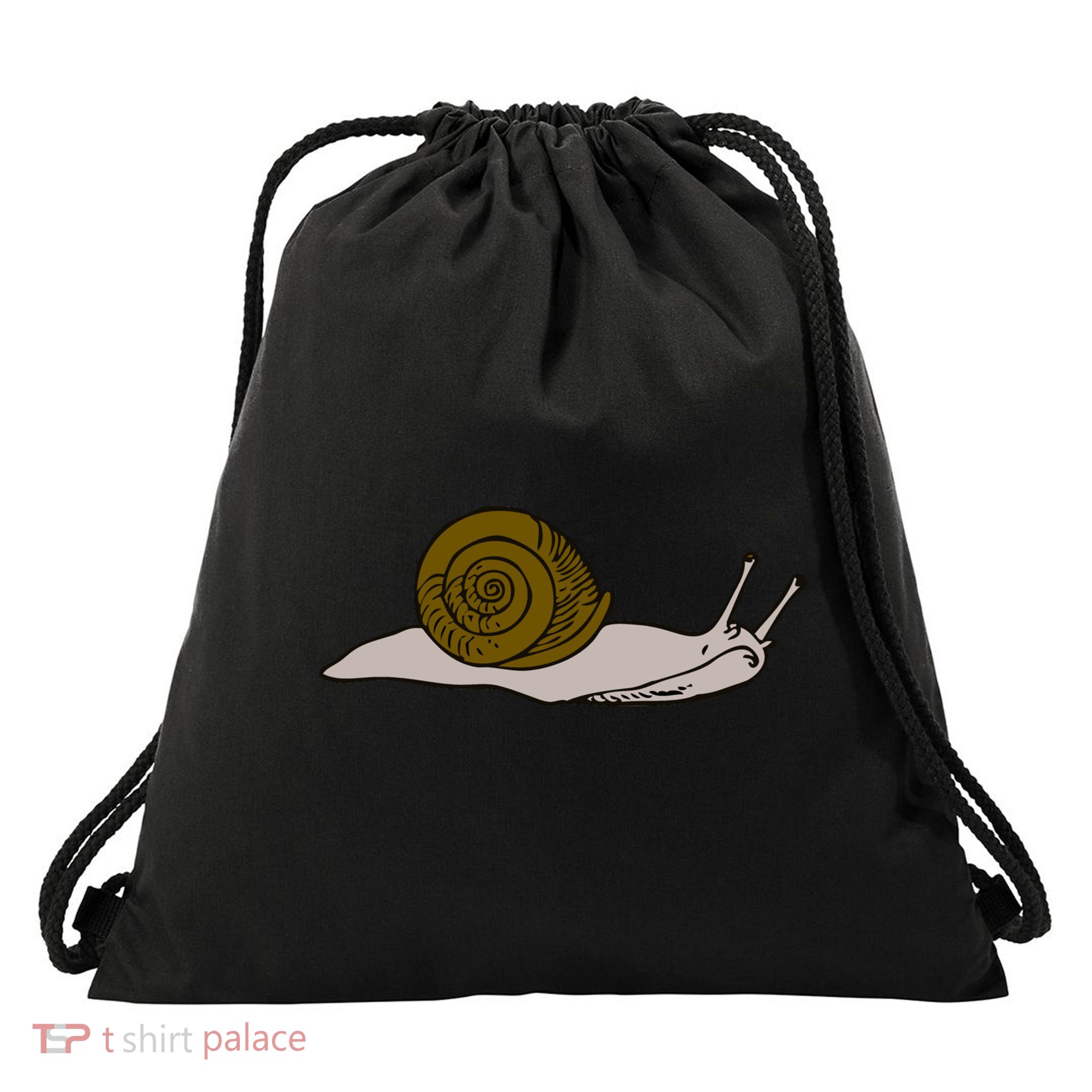 Just Really Like Snails Snail Lover Gift Drawstring Bag