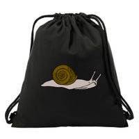Just Really Like Snails Snail Lover Gift Drawstring Bag