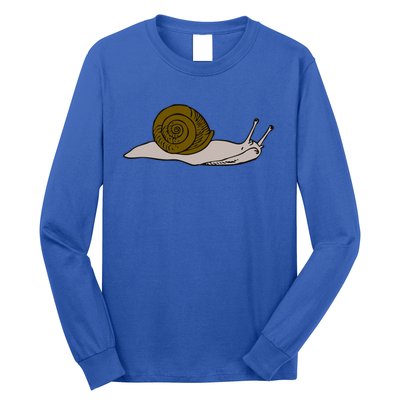 Just Really Like Snails Snail Lover Gift Long Sleeve Shirt