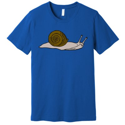 Just Really Like Snails Snail Lover Gift Premium T-Shirt