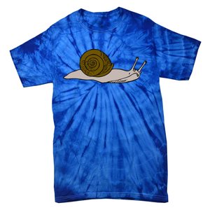 Just Really Like Snails Snail Lover Gift Tie-Dye T-Shirt