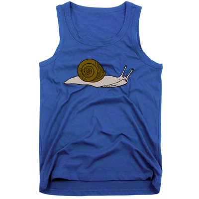 Just Really Like Snails Snail Lover Gift Tank Top