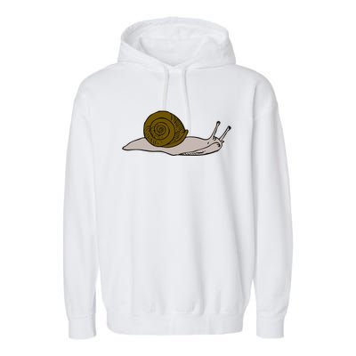 Just Really Like Snails Snail Lover Gift Garment-Dyed Fleece Hoodie