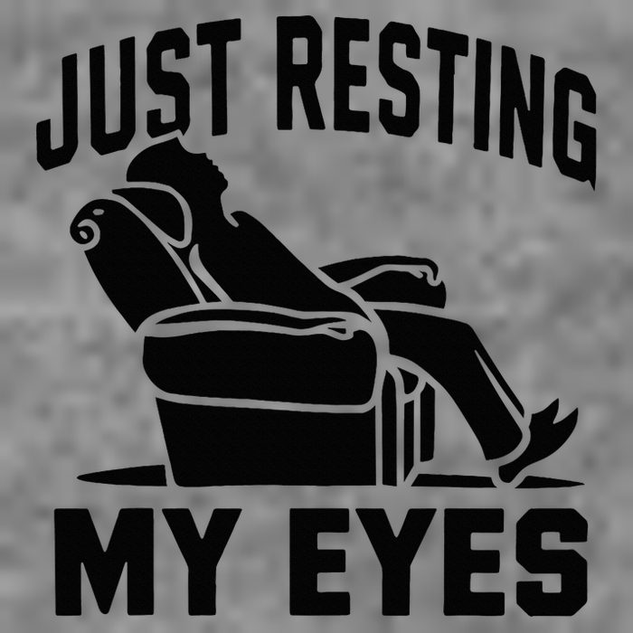 Just Resting My Eyes Dad Recliner Fathers Im Not Sleeping Hooded Wearable Blanket