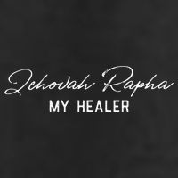 Jehovah Rapha My Healer Exodus 1526 Christian Faith Healing Golf Towel