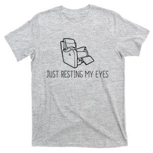 Just Resting My Eyes Funny Dad  Funny FatherS Day T-Shirt