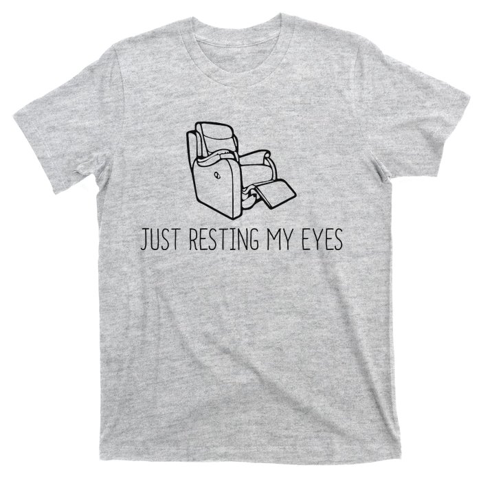 Just Resting My Eyes Funny Dad  Funny FatherS Day T-Shirt