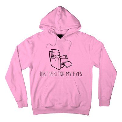 Just Resting My Eyes Funny Dad  Funny FatherS Day Hoodie