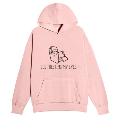 Just Resting My Eyes Funny Dad  Funny FatherS Day Urban Pullover Hoodie