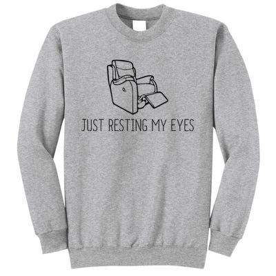 Just Resting My Eyes Funny Dad  Funny FatherS Day Sweatshirt