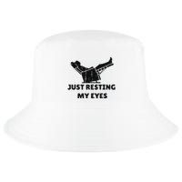 Just Resting My Eyes Funny Dad Recliner Happy FatherS Day Cool Comfort Performance Bucket Hat