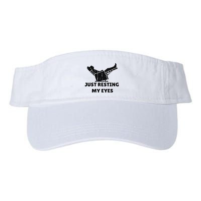 Just Resting My Eyes Funny Dad Recliner Happy FatherS Day Visor