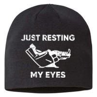 Just Resting My Eyes Sustainable Beanie