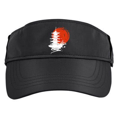 Japanese Red Moon Adult Drive Performance Visor