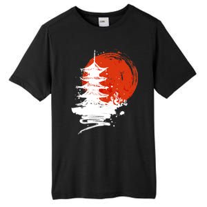 Japanese Red Moon Tall Fusion ChromaSoft Performance T-Shirt