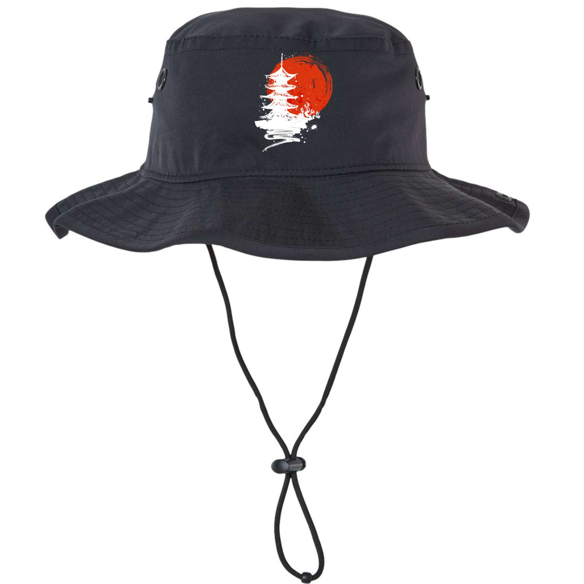 Japanese Red Moon Bucket Hat