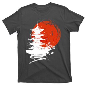 Japanese Red Moon T-Shirt