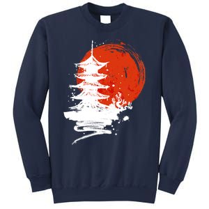 Japanese Red Moon Sweatshirt