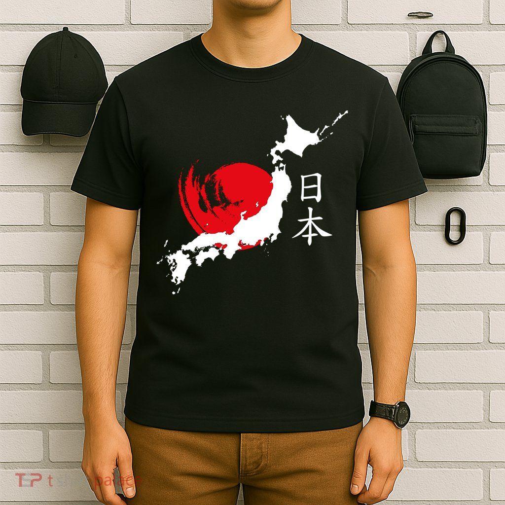 Japan Red Moon T-Shirt