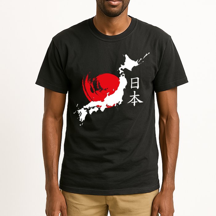Japan Red Moon Tall T-Shirt
