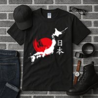 Japan Red Moon Tall T-Shirt
