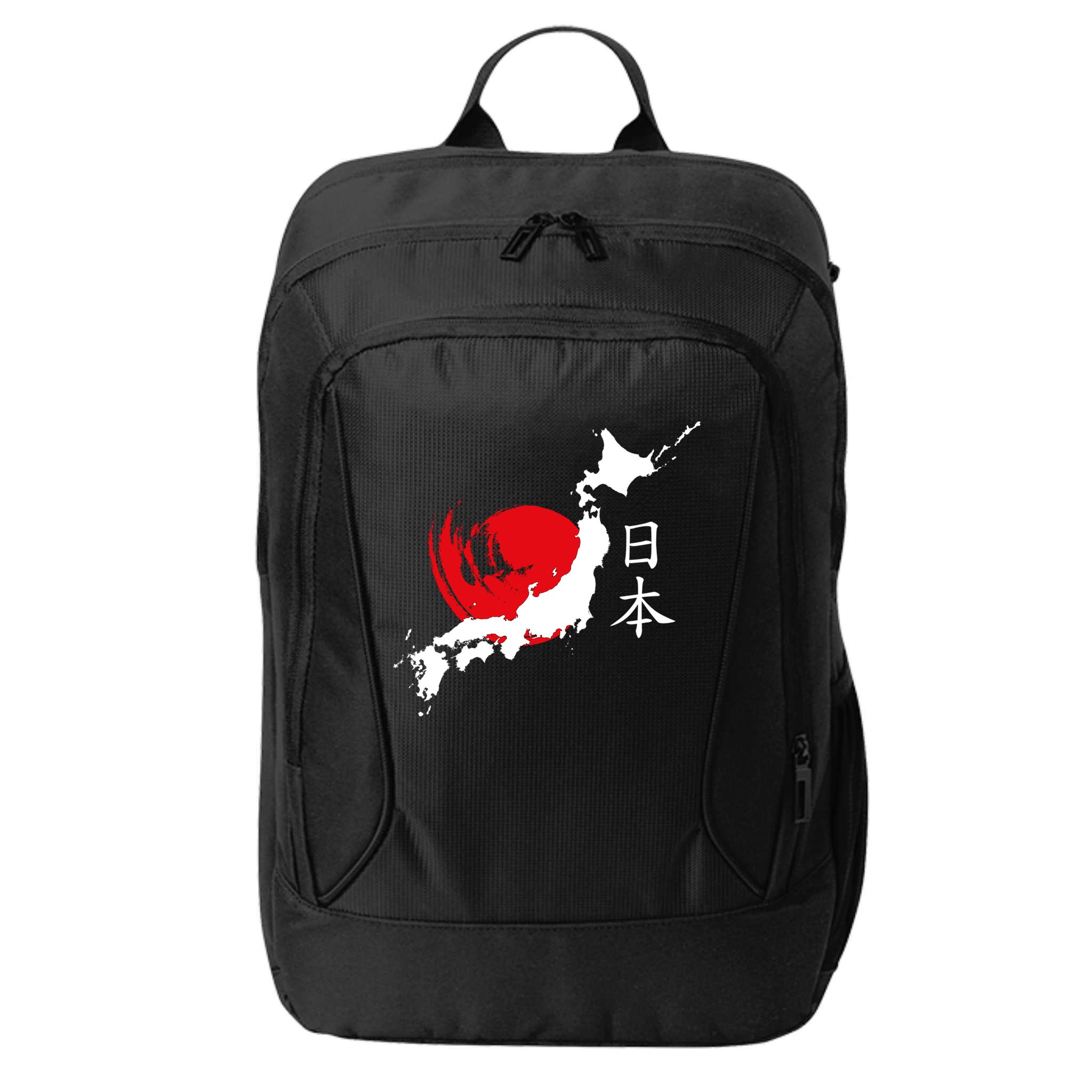 Japan Red Moon City Backpack