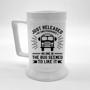 Just Released My Own Fragrance No One In The Bus Driver Gift Beer Stein