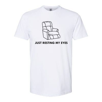 Just Resting My Eyes Softstyle® CVC T-Shirt