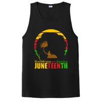 Juneteenth Remembering My Ancestors Black Freedom PosiCharge Competitor Tank