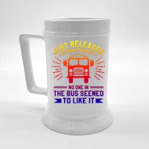 Just Released My Own Fragrance No One In The Bus Driver Cute Gift Beer Stein