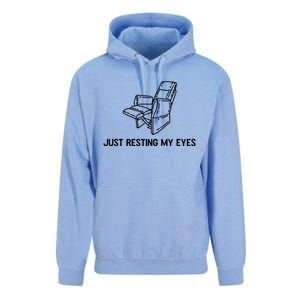 Just Resting My Eyes Great Gift Unisex Surf Hoodie