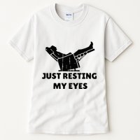 Just Resting My Eyes Funny Dad Recliner Tall T-Shirt