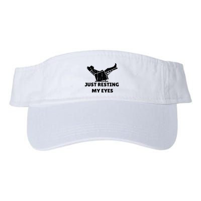 Just Resting My Eyes Funny Dad Recliner Visor