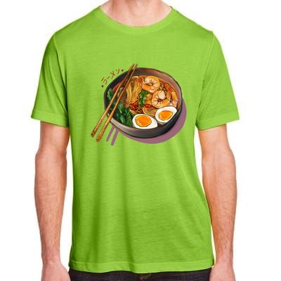 Japanses Ramen Noodles Bowl Adult ChromaSoft Performance T-Shirt