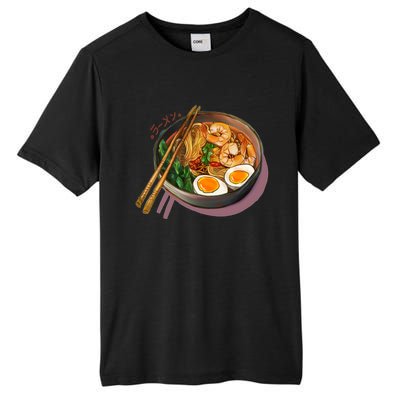 Japanses Ramen Noodles Bowl Tall Fusion ChromaSoft Performance T-Shirt