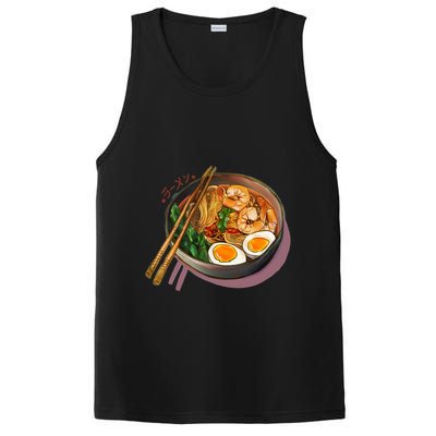 Japanses Ramen Noodles Bowl PosiCharge Competitor Tank