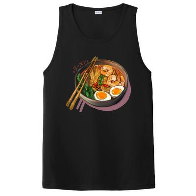 Japanses Ramen Noodles Bowl PosiCharge Competitor Tank