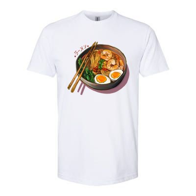 Japanses Ramen Noodles Bowl Softstyle® CVC T-Shirt