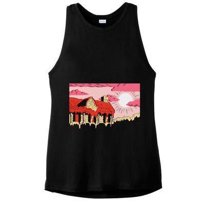Jeff Rosenstock N O D R E A M Ladies PosiCharge Tri-Blend Wicking Tank