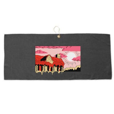 Jeff Rosenstock N O D R E A M Large Microfiber Waffle Golf Towel