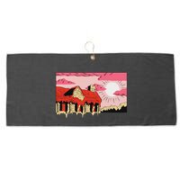 Jeff Rosenstock N O D R E A M Large Microfiber Waffle Golf Towel