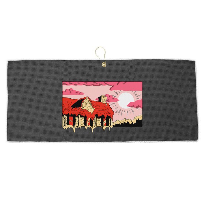 Jeff Rosenstock N O D R E A M Large Microfiber Waffle Golf Towel