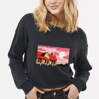 Jeff Rosenstock N O D R E A M Cropped Pullover Crew