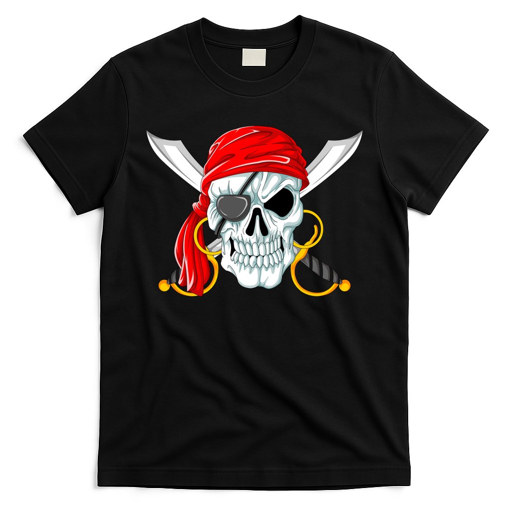 Jolly Roger Pirate Skull T-Shirt