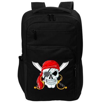 Jolly Roger Pirate Skull Impact Tech Backpack