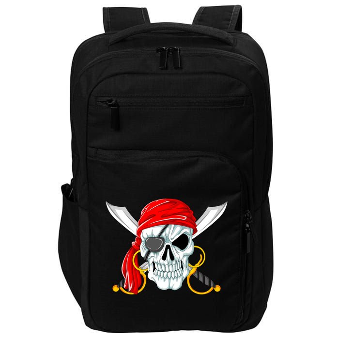 Jolly Roger Pirate Skull Impact Tech Backpack