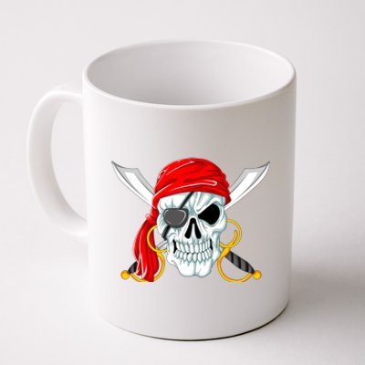 Jolly Roger Pirate Skull Coffee Mug