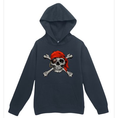 Jolly Roger Pirate Skull Crossbones Halloween Costume Urban Pullover Hoodie